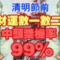 清明節前，財運數一數二的4大生肖，中頭獎機率99%