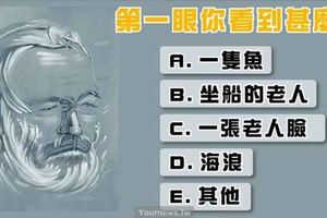 准到爆！第一眼看到什麼？測你的【個性與愛情】