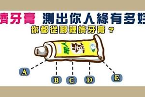 【人緣測試】擠牙膏可以測你的好人緣有多好