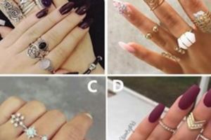 趣味測試：你最喜歡哪款戒指混搭？測這一生你擁有多少財富