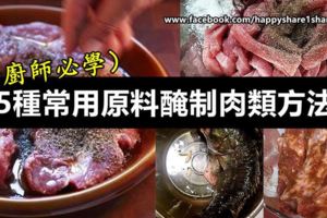 為大家帶來25種常用原料的醃制方法，希望能夠幫助大家快速掌握醃制技術。