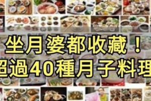 超過40種月子料理，讓你做足40天月子享用不同美食。快收藏