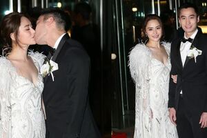 阿嬌被問懷孕，老公回答四個字全場鼓掌