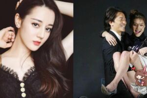 男女演員玩互抱女星往往超短裙，迪麗熱巴真漢子，最後的賈玲笑哭了