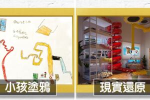 專業團隊神還原「7個小朋友畫的夢想臥室」　現實版「「泰山風臥室」大人也心動