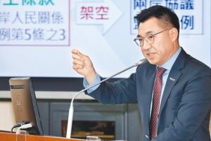 蔡英文上街反核 江啟臣質疑這一件事情...