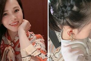 伊能靜3歲女兒近照曝光，大長腿氣質超迷人，網喊：「小公主」！