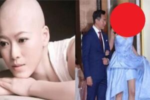 曾被曝只能活五年，43歲女星三天就被剃光頭，相戀7年男友不離不棄，9年後近照曝光，網友：雨過天晴！