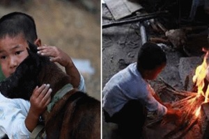六歲艾滋孤兒的堅強生活：一人吃飯一人睡，還有一隻狗狗相依為命，讓人心碎！