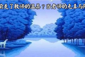 深思|誰偷走了教師的溫柔？當老師的無辜與陣痛