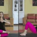 女性瑜伽九個動作幫你瘦全身，就在客廳練習