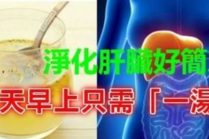 爆肝族看過來！每天早上只需「一湯匙」，淨化肝髒好簡單！