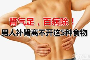 腎氣足，百病除！男人補腎離不開這5種食物