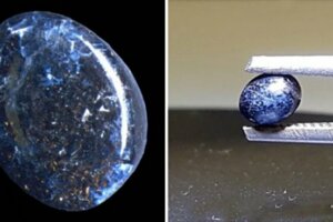 地球首次出現「來自宇宙」的罕見寶石　透光「看到銀河系」價格將超越鑽石