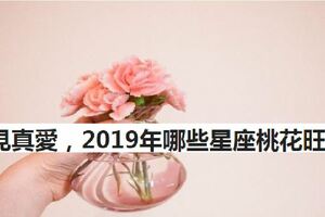 遇見真愛，2019年哪些星座桃花旺呢