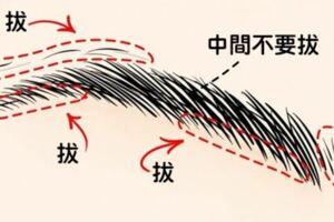 10個讓你不再因為眉毛而拖垮整張臉的超易懂修眉毛技巧！