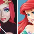 穆斯林化妝師以頭巾Cosplay「13個迪士尼經典角色」，花木蘭的裝扮幾乎比原版還好看耶！