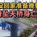 阿嬤沒回家准備晚餐離奇墜天橋身亡