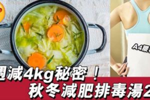 韓國美女公開瘦身秘密！2款減肥排毒湯食譜