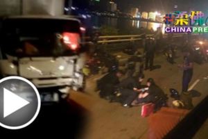 羅釐反方向行駛撞摩哆群兀蘭恐怖死亡車禍