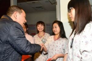 超溫馨!!侯友宜慰勉市立聯醫值班醫護人員