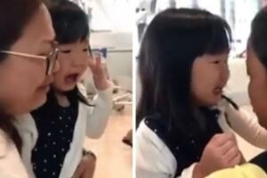 幫傭姐姐要回印尼了…女童機場「崩潰大哭」不願離別，網友跟著爆淚：已經是家人了！