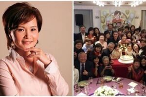 沈春華「歡慶60大壽」美女主播全到齊！結婚20多年「與老公普吉島銀婚」一家4口超幸福