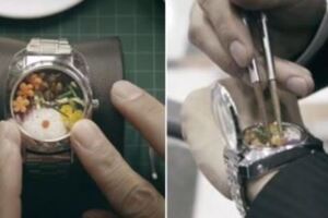 上班族福音！日工匠打造「迷你便當手錶」掀開就能吃　創意滿分「超讚設計理念」網讚：好有意義！