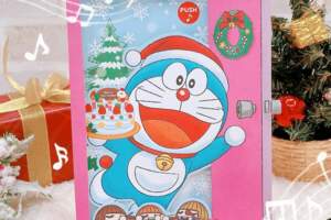 耶誕節要來了！三麗鷗推出新款哆啦A夢立體可愛賀卡