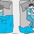 情侶最愛的10種「睡姿」:睡覺時怎麼抱，透露最真實的「感情」狀態！
