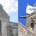 世界之大無奇不有，法國教堂上掛著一個美國傘兵竟74年之久！