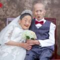 94歲爺爺重病遺憾沒拍過婚紗照96歲老伴精心妝扮陪他圓夢