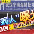 誰是武漢肺炎的「零號病例」？「0號病人」曝光！BBC：最早12月初就發病