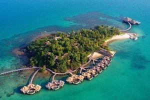 這對夫妻花了45萬買下一座海島，如今建成東南亞最美麗的海上私人酒店！