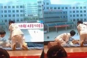 史上最暈CPR！護理妹高高「上上下下」13秒瘋傳網全歪：到底要看哪！(圖+影)