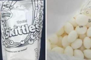 Skittles彩虹糖竟「忘了上色」就販售，限量「純白版」的背後原因超溫暖！