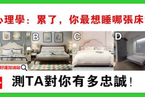 心理測試：很累的你，選哪個房間休息？測另一半對你有多忠誠！