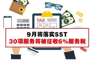 30項服務將被徵收6%服務稅