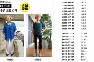 80歲奶奶2個月減脂10斤，想減肥，年齡從來不是問題！