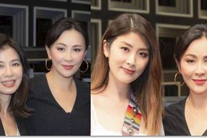 58歲鐘楚紅與53歲劉嘉玲罕見同框，歲月不敗美人，劉嘉玲輸得太慘!