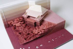 紙雕模型便條紙被譽為世界上最美的特殊紙模型