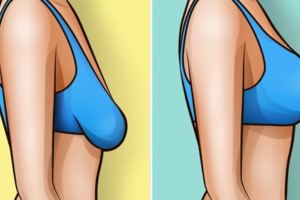 「防胸部下垂」5個女人需要經常做的動作，還你尖挺美胸！