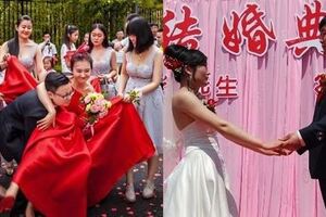 昨天小叔子結婚，婆婆和老公不讓我去，看到新娘的照片我怒了