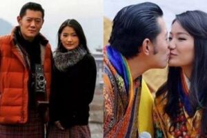 【最登對的皇室夫婦】29歲不丹王後陪國王會客，面若桃花笑得美容貌驚艷，卻和老公無交流，有消息稱，他們發生感情危機！