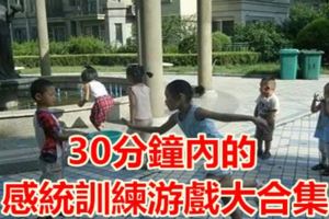 30分鐘內的感統訓練游戲大合集