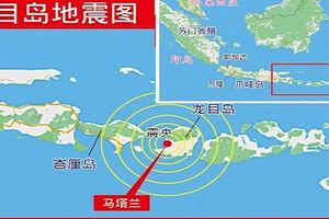 印尼龍目島地震已釀至少10死　包括1大馬人