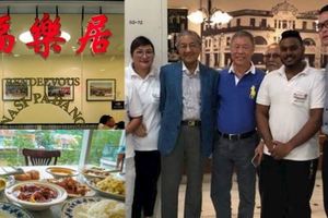「食物不錯，就跟過去一樣」。敦馬光顧新國老字號餐館　侍應生又驚又喜