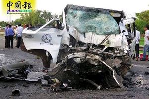 一場喜事變成喪事！越南迎親出車禍-新郎一家14人慘死