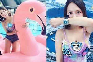 熊熊代言潛水錶！男網友：盯了一小時都看不到錶～
