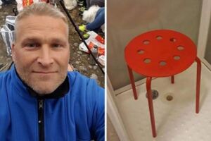 蛋蛋卡在IKEA圓凳！　挪威男洗澡遭椅縫「夾蛋」　客服的回應讓全網笑哭